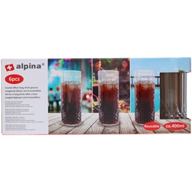 Alpina Long drink glas 6x400ML